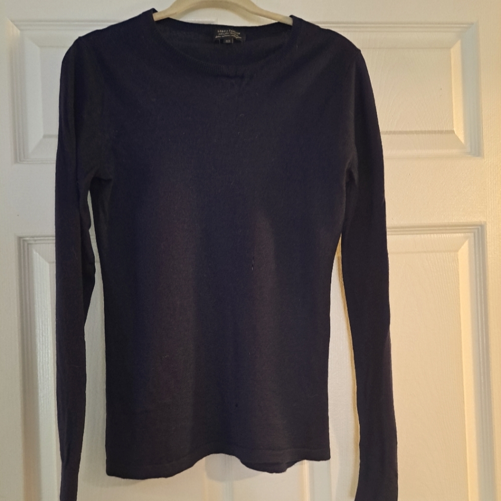 Merino wool Lord and Taylor sweater